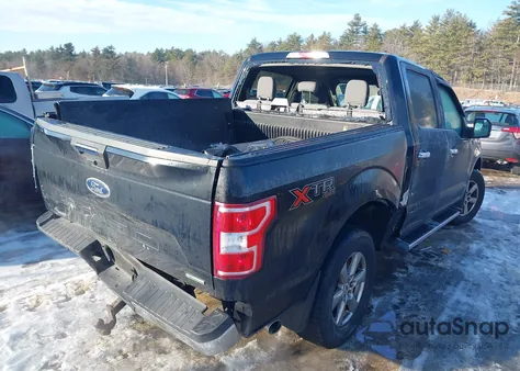 2018 Ford F-150 Xlt z USA, uszkodzony, nr VIN 1FTEW1EP0JFB15048